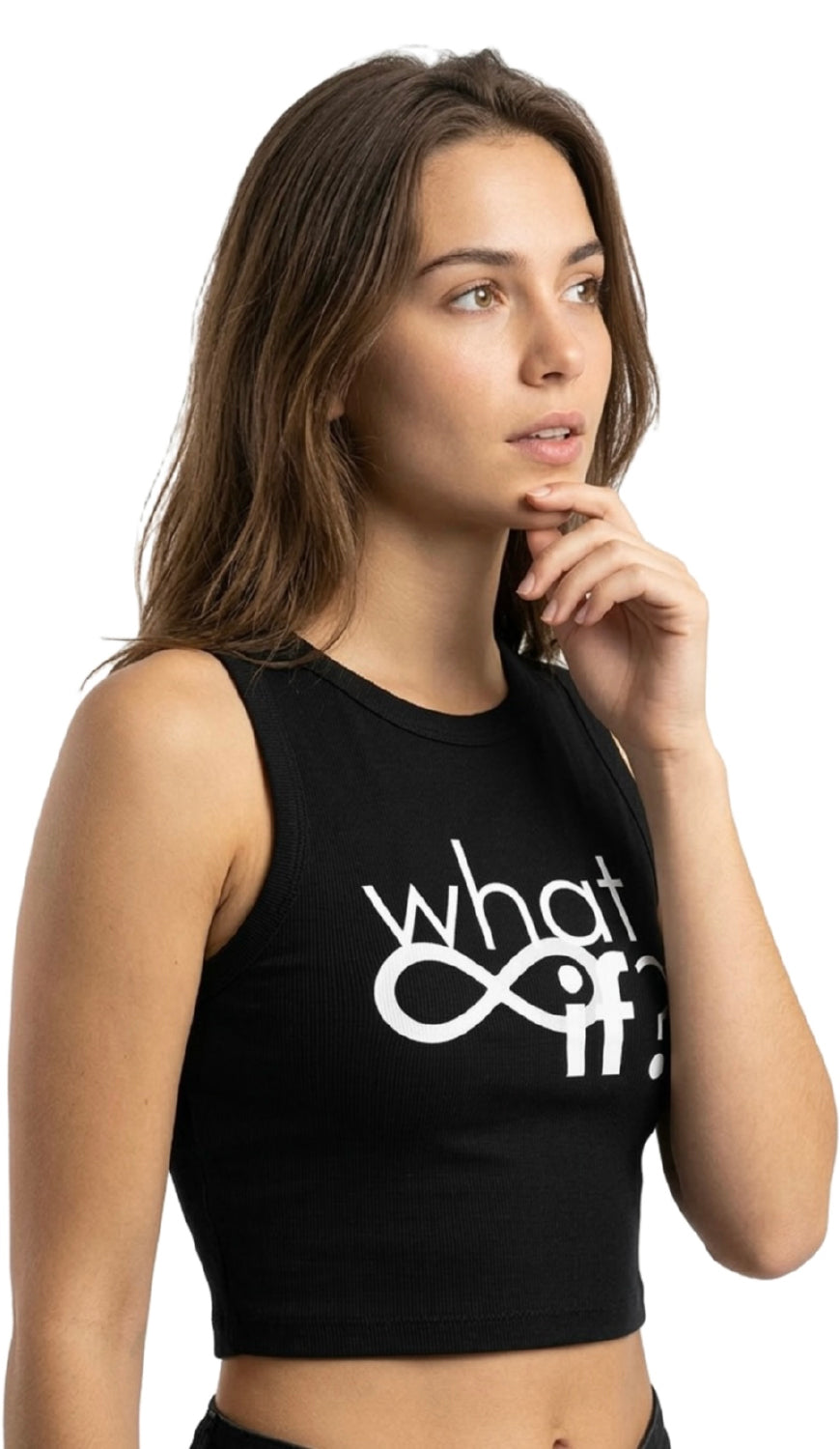 MICRO RIB MUSCLE CROP TANK