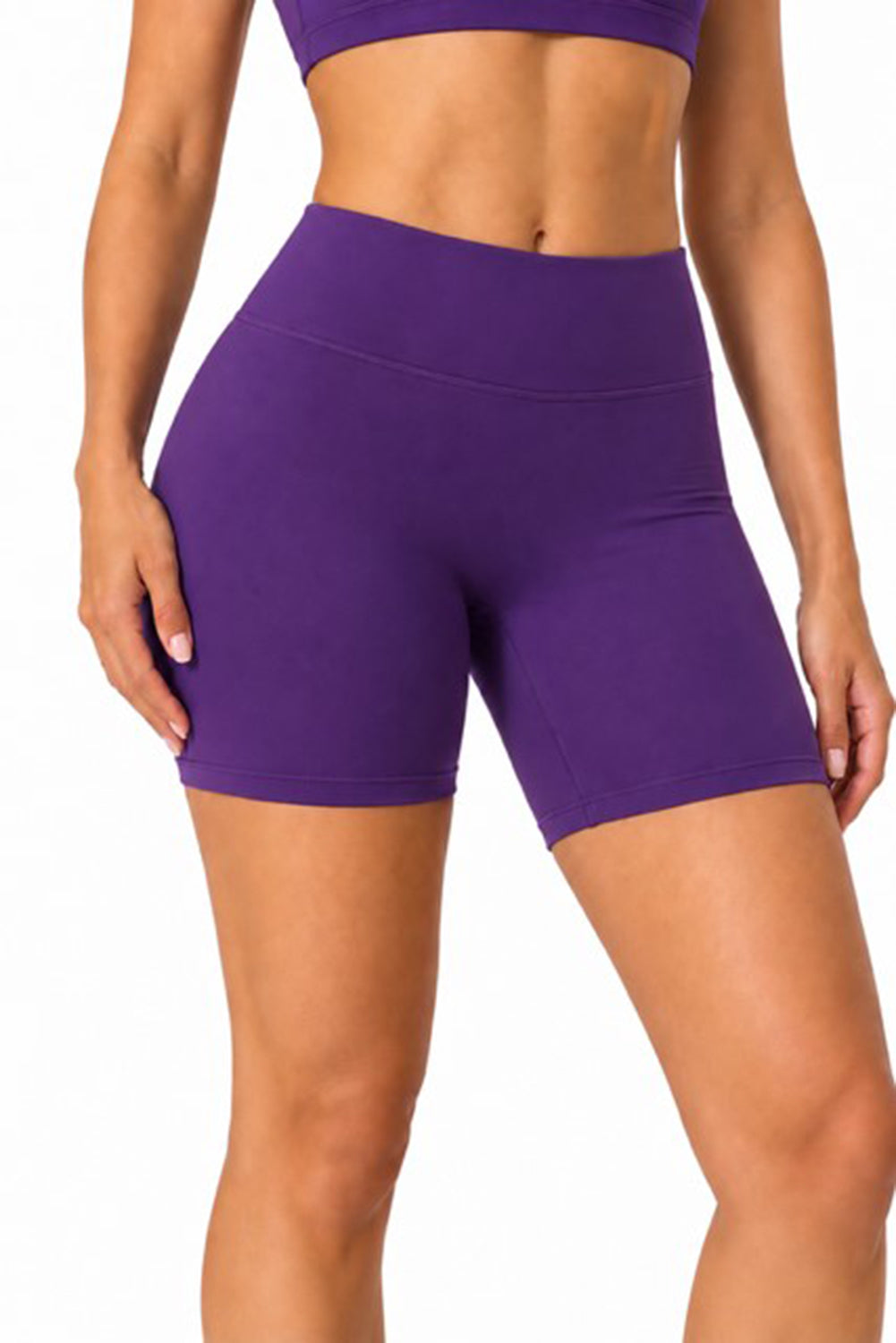 STUDIO-QUALITY HIGH-WAISTED PERFORMANCE SHORTS