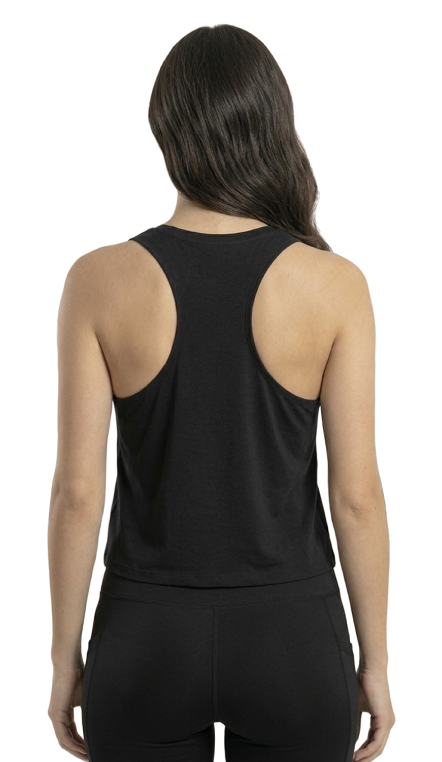 RACERBACK CROPPED TANK