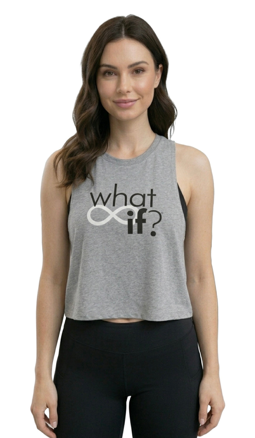RACERBACK CROPPED TANK