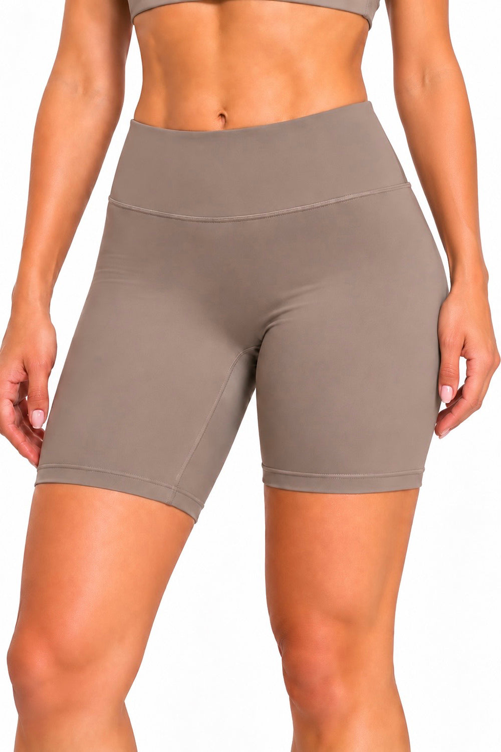 STUDIO-QUALITY HIGH-WAISTED PERFORMANCE SHORTS