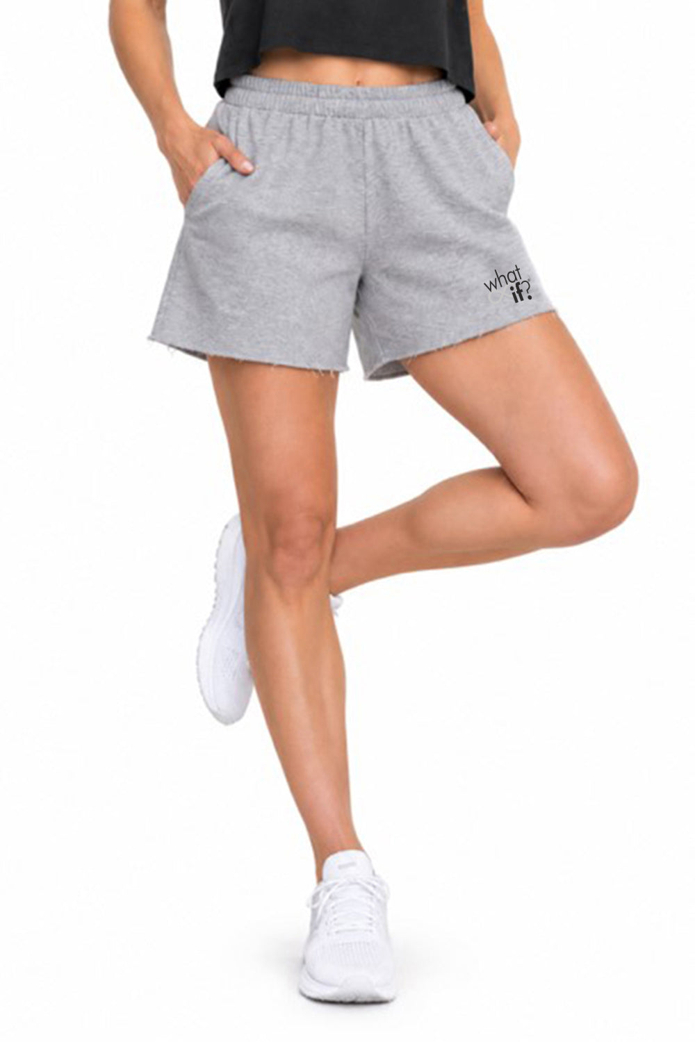 WOMEN'S CUTOFF SWEAT SHORTS